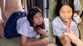 Thai student skips class to fuck Thai student skips class to fuck