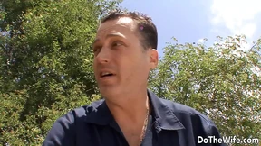 Powerless Cuck Watches His Horny Wife AJ Estrada Fuck