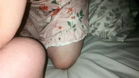 Lesbian step mom blowjob and swallow cum for first time in hotel room