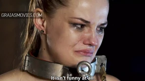 Russian Cutie Cries Out from Intense Back whipping