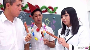 Virgin Boy and his best Friend tricked petite Japanese Girl to Double Creampie MMF Threesome Sex Virgin Boy and his best Friend tricked petite Japanese Girl to Double Creampie MMF Threesome Sex