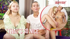 Ersties - Cute Ukrainian Babe Bianca Uses a Sex Toy To Get Jade Off