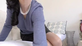 In the Chastity Cage: Strict Fucking of the Spread-open Nose Fuck Holes with the Cheesy Foot Cunts