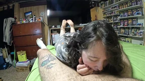 stepdaughter gives me a great blowjob before i bend her over on the bed and creampie her tight pussy stepdaughter gives me a great blowjob before i bend her over on the bed and creampie her tight pussy