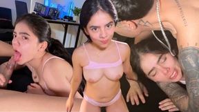 The whitest 18-year-old girl on the channel takes all my cum out of me with a tremendous fuck The whitest 18-year-old girl on the channel takes all my cum out of me with a tremendous fuck