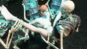 Ellie And Ancient Skeleton Gangbang Gameplay