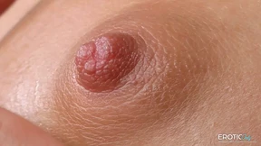 She ravages a big dildo deep inside her sexy hole