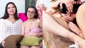 Ersties - Lesbian highlights on the first date with wellness pleasure