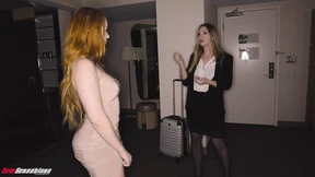 Lindsay Lee Keeps Her Guest Madison Morgan Satisfied
