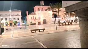 Horny girl fucked in the middle of the street in Ecija - Seville public porn video Horny girl fucked in the middle of the street in Ecija - Seville public porn video
