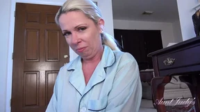 Auntjudys - Your Hairy MILF Step-auntie Liz Helps You Workout (pov)