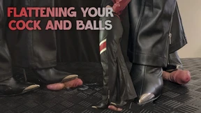 Flattening Your Cock and Balls with my Metal High Heels - Cock Balls Crush Trample, Shoejob, CBT, Trampling, Bootjob, Stomping Flattening Your Cock and Balls with my Metal High Heels - Cock Balls Crush Trample, Shoejob, CBT, Trampling, Bootjob, Stomping