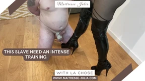 Maitresse Julia - CBT Cock and Ball Playing ! Humiliating His Virility with Pegging ! Maitresse Julia - CBT Cock and Ball Playing ! Humiliating His Virility with Pegging !