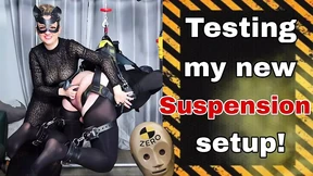Training Zero Femdom Suspension Bondage Demo! Predicament Submissive Humiliation Real Homemade Amateur Wife MILF Spanking BDSM Training Zero Femdom Suspension Bondage Demo! Predicament Submissive Humiliation Real Homemade Amateur Wife MILF Spanking BDSM