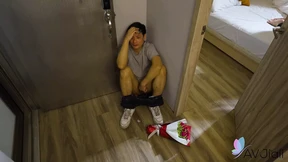 Hot Taiwanese girl with big tits Stacy had a hot fuck