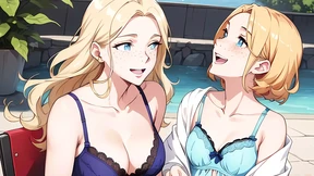 Hot AI-generated 18YO College Anime Girl Porn