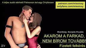 I want your dick, I can't take it anymore - Hungarian asmr