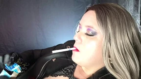 Goddess Of Smoke: Intense Exhalation Teasing Passion