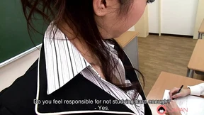 Japanese Teacher Julia Nanase Devours Student Cohorts Untamely In Classroom Japanese Teacher Julia Nanase Devours Student Cohorts Untamely In Classroom