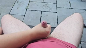 Garden Handjob, Post-work Cum Explosion Garden Handjob, Post-work Cum Explosion