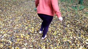 Naked breasts punished in the forest Naked breasts punished in the forest