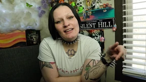 Thick Goth Slut Spanks Themselves While You Ass Worship JOI