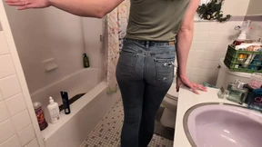 Jeans Bound: Golden Shower&#x1F6BF; & Urge to Piss