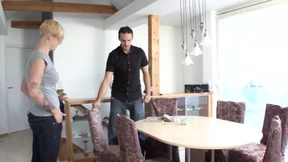 Real German amateur whore with small firm tits and light