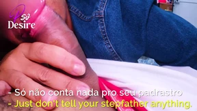 Family Secrets: She Asked Me Not to Tell My Father or My Girlfriend Anything, I Came Inside Her Pussy