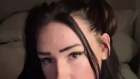 British college virgin explores ASMR talk sex