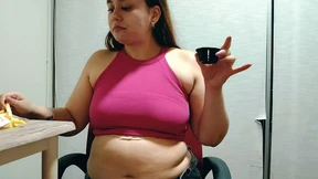 Big Belly Chubby Girl gets Gassy and puts Her Big Fat Ass on Your Face Big Belly Chubby Girl gets Gassy and puts Her Big Fat Ass on Your Face