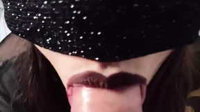 I took the naughty young girl and put her to suck me