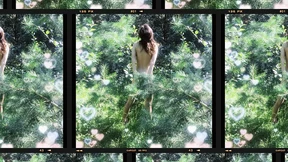Naked in the park Naked in the park
