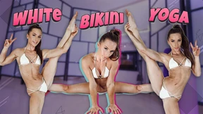 White Microbikini Yoga - Hannahjames710 White Microbikini Yoga - Hannahjames710