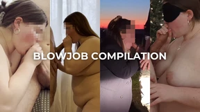 She Fucks With Passion: Blowjob Compilation #01