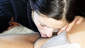 My Shy Heterosexual Girlfriend Does Cunnilingus for the First Time
