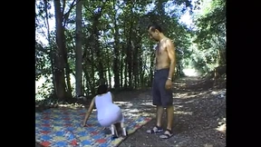 Threesome Sex in Park with a Nymphomaniac Girl Who Takes and Sucks Cocks with Pleasure Threesome Sex in Park with a Nymphomaniac Girl Who Takes and Sucks Cocks with Pleasure