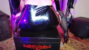 Sexy Big Ass MILF Dominatrix Eva Latex Mistress Wet Pussy Lick Slave in Mask Art Fetish BDSM Sexy Big Ass MILF Dominatrix Eva Latex Mistress Wet Pussy Lick Slave in Mask Art Fetish BDSM