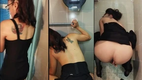 Secretary nailed in the loo, covered in semen and seeking new employment Secretary nailed in the loo, covered in semen and seeking new employment