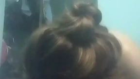Cowgirl in front: Pleasure in every blow