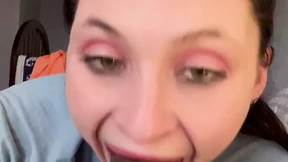 Juicy Teen Swallows Massive Black Dick&#x1F32D;