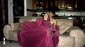 Teen Stepbrothers Movie Night Turns XXX, Ends with Cum Inside