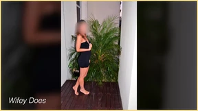 Wife's first amateur photoshoot in a tight outfit