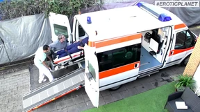 German - Hard sex in ambulance car German - Hard sex in ambulance car