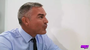 HENTAI PROS - Little Puck Fucks Her Boss' Cock In The Toilets While Wanking A Coworker's Cock Through A Gloryhole HENTAI PROS - Little Puck Fucks Her Boss' Cock In The Toilets While Wanking A Coworker's Cock Through A Gloryhole