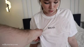 My stepsister wet her shirt on purpose so I could see her breasts She seduced me and fucked me My stepsister wet her shirt on purpose so I could see her breasts She seduced me and fucked me