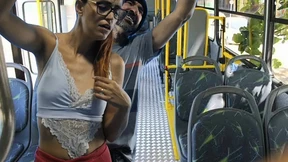 Naughty&#x1F608; Student Sucks Bus Pervert's Dick&#x1F32D;
