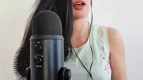 Naughty Hair Brushing and insertion in my pussy ASMR