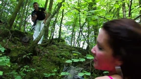 Anal experience in the woods for Shannya Tweeks