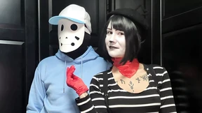 Mime and Dash Cosplayer Couple Having Some Dirty Fun